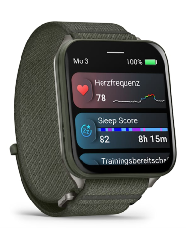 Smartwatch garmin venu x1 amoled 2 pulgadas - gps multisatélite - titanio - 32gb - 8 días de batería
