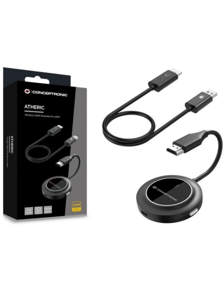 Transmisor hdmi a hdmi wireless conceptronic atheric02b 5ghz 30m 1080p 60hz Transmisor hdmi a hdmi wireless conceptronic atheric02b 5ghz 30m 1080p 60hz