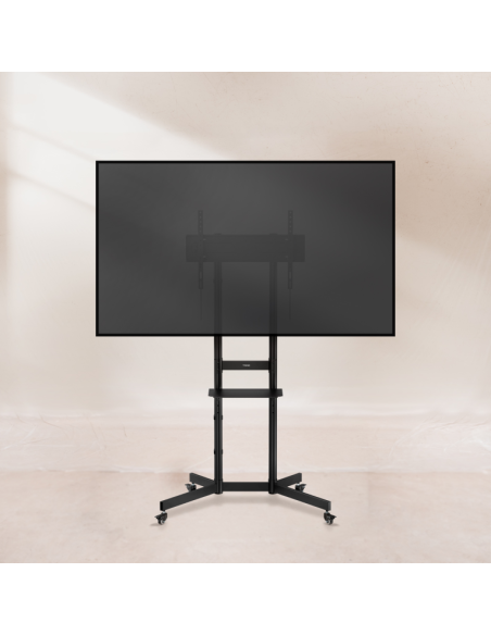 Soporte suelo con ruedas tooq vesa hasta 70 pulgadas 600x400mm max 70kg Soporte suelo con ruedas tooq vesa hasta 70 pulgadas 600x400mm max 70kg