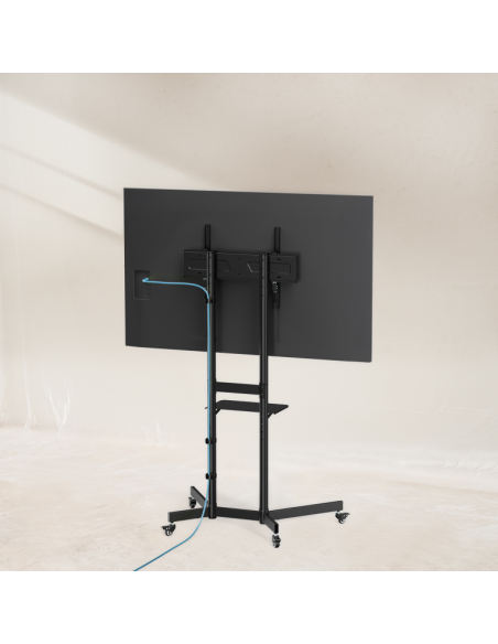 Soporte suelo con ruedas tooq vesa hasta 70 pulgadas 600x400mm max 70kg Soporte suelo con ruedas tooq vesa hasta 70 pulgadas 600x400mm max 70kg
