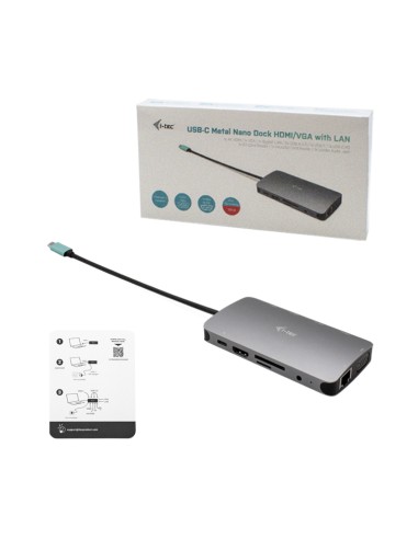 Docking station i - tec usb tipo c 11 en 1 + cargador 100w
