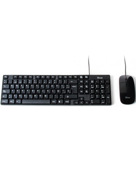 Kit teclado + raton l - link ll - kb - 816 - combo usb negro