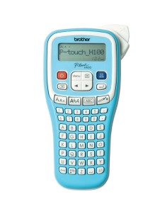 Rotuladora brother pth100lb lcd - 2 lineas - teclado abc