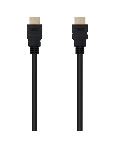 Cable nanocable hdmi macho - macho negro 1.8m