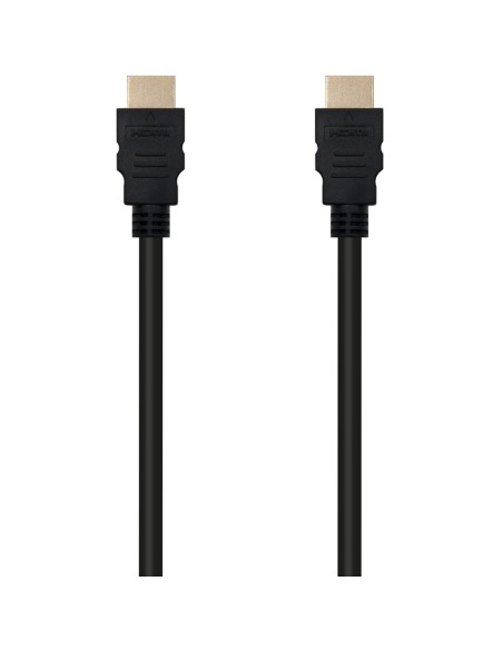Cable nanocable hdmi macho - macho negro 1.8m Cable nanocable hdmi macho - macho negro 1.8m