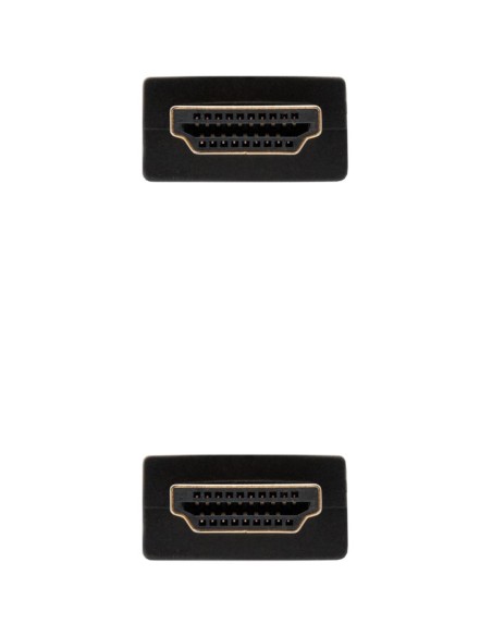 Cable nanocable hdmi macho - macho negro 1.8m Cable nanocable hdmi macho - macho negro 1.8m