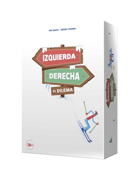 Juego de mesa izquierda derecha el dilema pegi 18