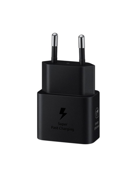 Cargador samsung ep - t2510nbegeu usb tipo c negro 25w - cable no incluido Cargador samsung ep - t2510nbegeu usb tipo c negro 25w - cable no incluido