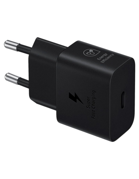 Cargador samsung ep - t2510nbegeu usb tipo c negro 25w - cable no incluido Cargador samsung ep - t2510nbegeu usb tipo c negro 25w - cable no incluido