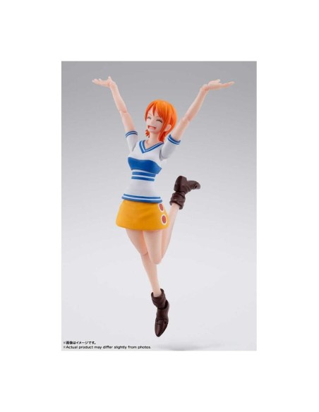 Figura tamashii nations nami romance dawn 14 cm one piece sh figuarts Figura tamashii nations nami romance dawn 14 cm one piece sh figuarts
