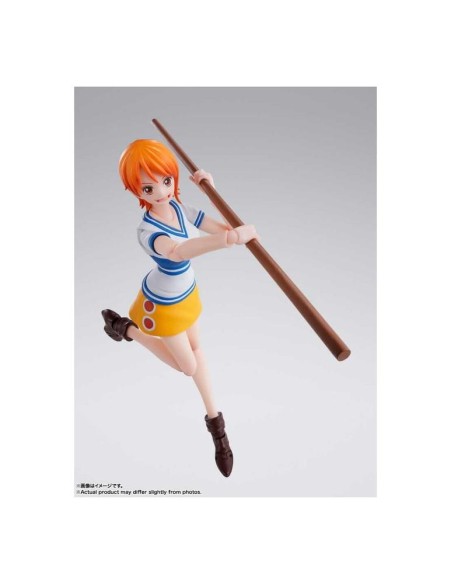Figura tamashii nations nami romance dawn 14 cm one piece sh figuarts Figura tamashii nations nami romance dawn 14 cm one piece sh figuarts