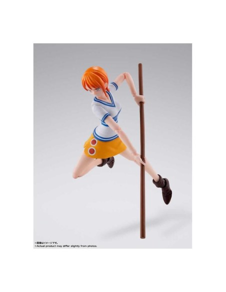 Figura tamashii nations nami romance dawn 14 cm one piece sh figuarts Figura tamashii nations nami romance dawn 14 cm one piece sh figuarts