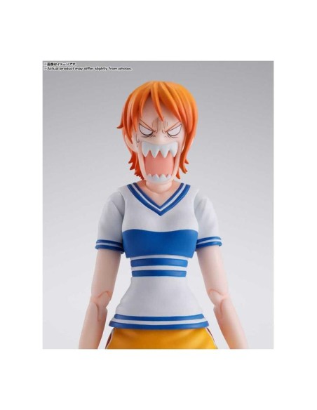 Figura tamashii nations nami romance dawn 14 cm one piece sh figuarts Figura tamashii nations nami romance dawn 14 cm one piece sh figuarts