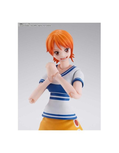 Figura tamashii nations nami romance dawn 14 cm one piece sh figuarts Figura tamashii nations nami romance dawn 14 cm one piece sh figuarts