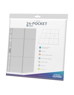 Carpeta transparente ultimate guard de 24 bolsillos y cuatro filas de páginas - carga lateral (10)