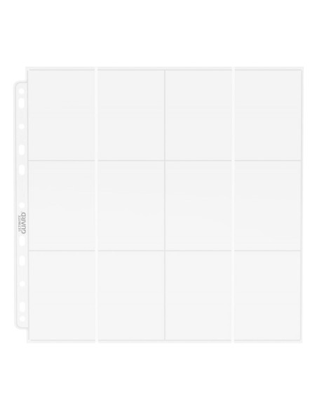 Carpeta transparente ultimate guard de 24 bolsillos y cuatro filas de páginas - carga lateral (10) Carpeta transparente ultimate guard de 24 bolsillos y cuatro filas de páginas - carga lateral (10)