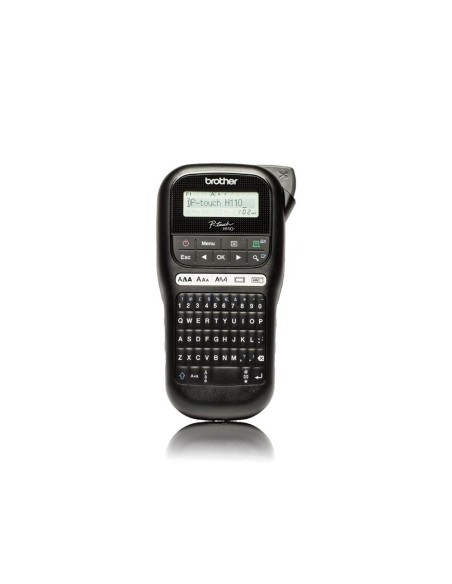 Rotuladora brother pt - h110 lcd - 2 lineas - teclado qwerty