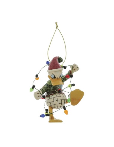 Adorno arbol de navidad enesco disney donald luces de navidad
