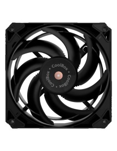 Ventilador caja coolbox 120 mm v12 black