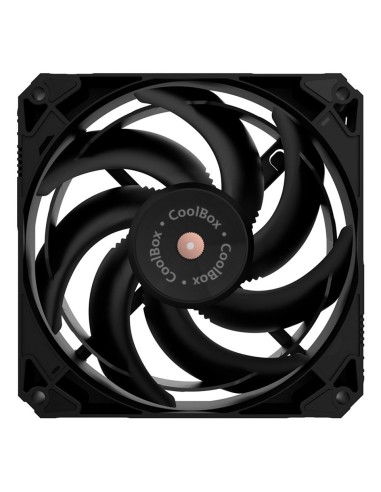 Ventilador caja coolbox 120 mm v12 black