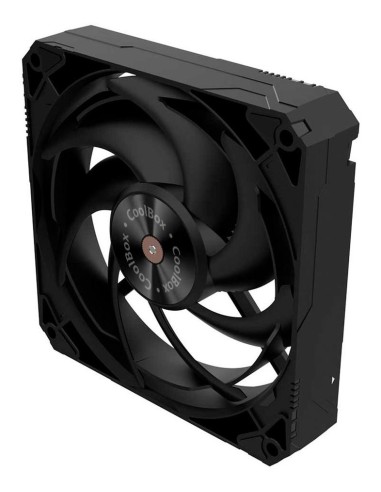Ventilador caja coolbox 120 mm v12 black
