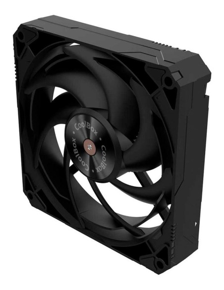 Ventilador caja coolbox 120 mm v12 black