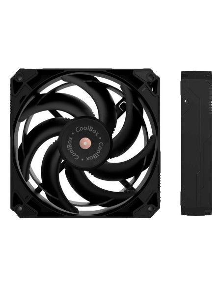 Ventilador caja coolbox 120 mm v12 black