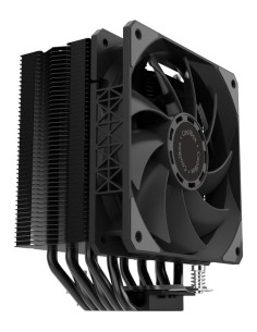 Ventilador disipador cpu gaming coolbox negro 6 heatpipes h6 black 240w tdp intel - amd