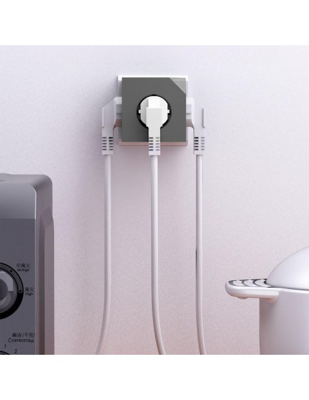 Base de enchufes coolbox cubik enchufes con carga usb c+a Base de enchufes coolbox cubik enchufes con carga usb c+a