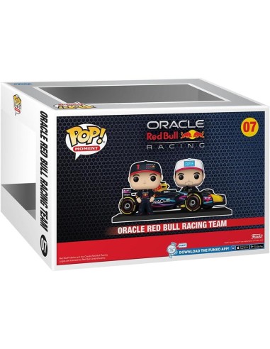 Funko pop moment racing s4 red bull team
