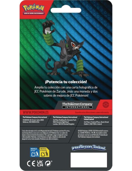 Pokemon tcg blister de 2 sobres de mejora español Pokemon tcg blister de 2 sobres de mejora español