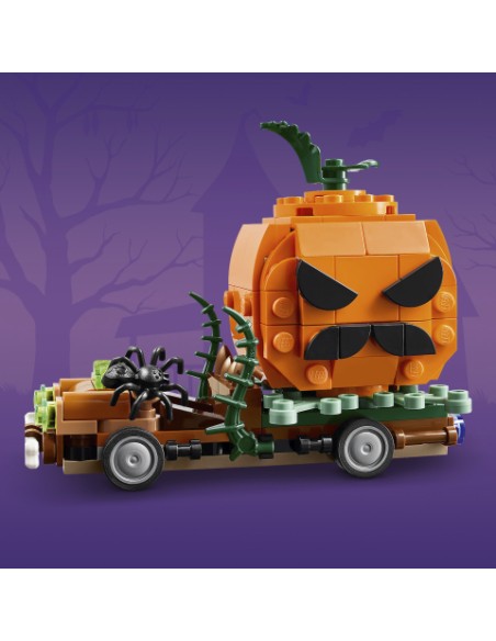Lego camioneta calabaza