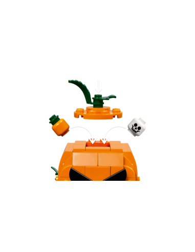 Lego camioneta calabaza
