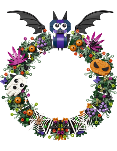 Lego corona de halloween