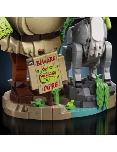 Lego shrek asno y gato