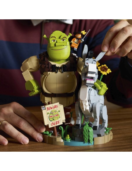 Lego shrek asno y gato Lego shrek asno y gato