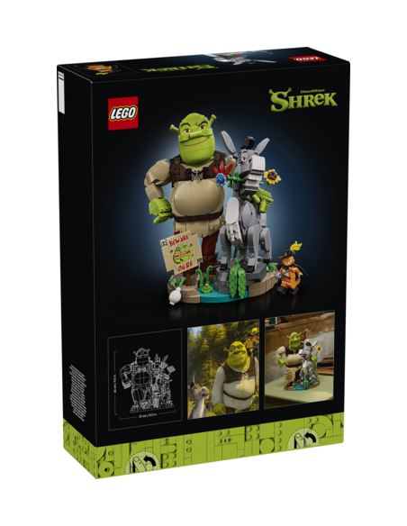 Lego shrek asno y gato Lego shrek asno y gato
