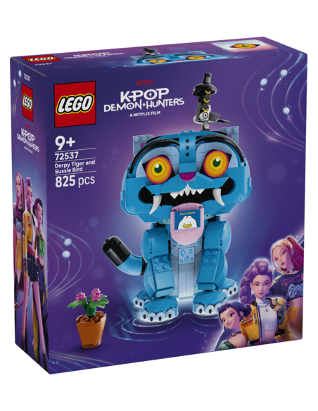 Lego k - pop demon hunters derpy tiger y sussie bird