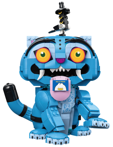 Lego k - pop demon hunters derpy tiger y sussie bird