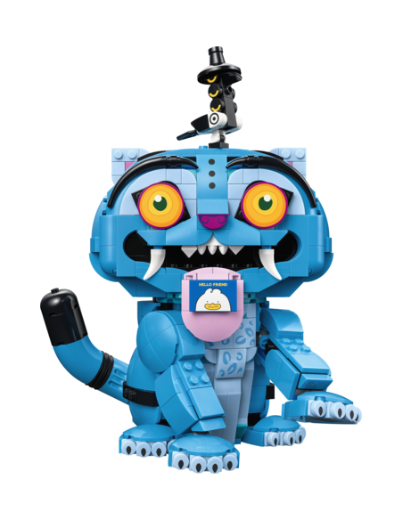 Lego k - pop demon hunters derpy tiger y sussie bird Lego k - pop demon hunters derpy tiger y sussie bird