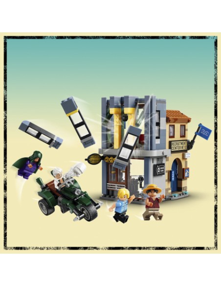 Lego one piece netflix duelo contra el capitan smoker