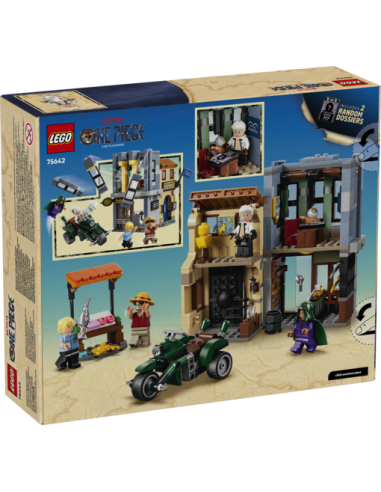 Lego one piece netflix duelo contra el capitan smoker