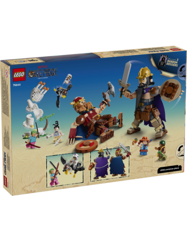 Lego one piece netflix dorry vs brogy