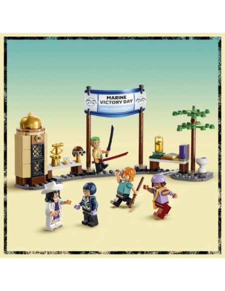 Lego one piece netflix marina de garp