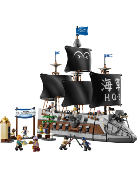 Lego one piece netflix marina de garp Lego one piece netflix marina de garp