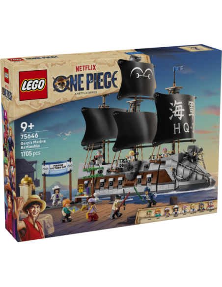 Lego one piece netflix marina de garp Lego one piece netflix marina de garp
