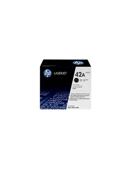 Toner hp q5942a 42a 10000 pag para hp 4250 4350 negro