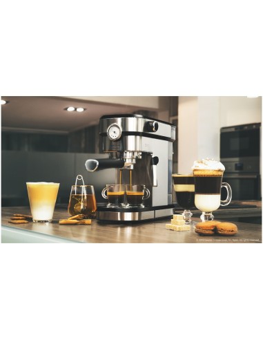 Cafetera expresso cecotec cafelizzia 790 steel pro - 20 bares - 1350w - 1.2l