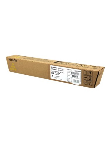 Toner ricoh 842080 amarillo mp c305sp - mp c305spf
