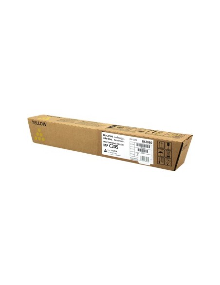 Toner ricoh 842080 amarillo mp c305sp - mp c305spf